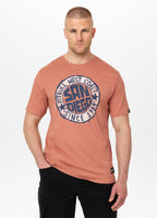 Men's T-shirt SAN DIEGO SUN - salmon color