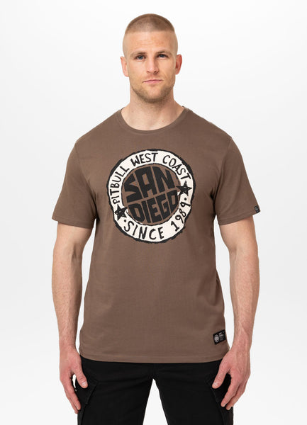 Herren T-Shirt SAN DIEGO SUN - Braun