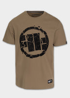 Herren T-Shirt SCRATCH - Dunkler Sand