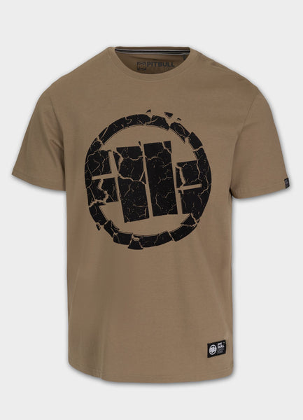 Herren T-Shirt SCRATCH - Dunkler Sand