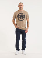Herren T-Shirt SCRATCH - Dunkler Sand