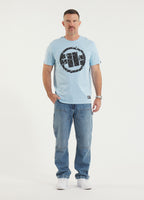 Men's T-Shirt SCRATCH - Light Blue