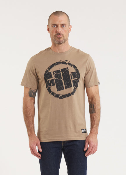 Herren T-Shirt SCRATCH - Dunkler Sand