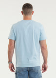 Men's T-Shirt SCRATCH - Light Blue