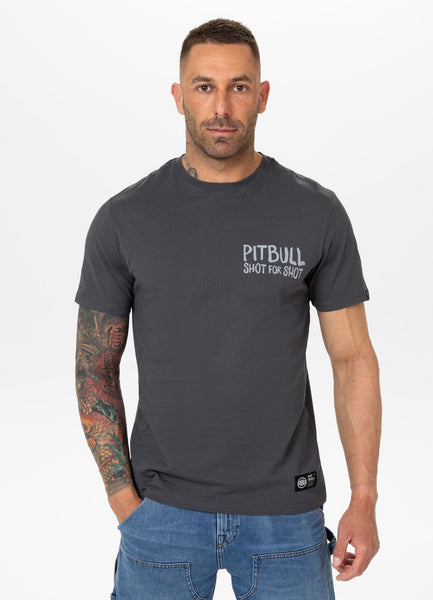 Men's T-shirt SHOT FOR SHOT - graphite