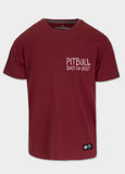 Men's T-shirt SHOT FOR SHOT - Burgundy