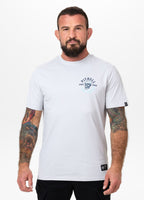 Men's T-Shirt SKULL SURF - White Blue