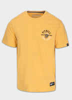 Men's T-shirt SKULL SURF - Yellow