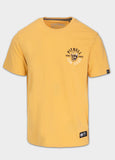 Men's T-shirt SKULL SURF - Yellow