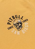 Men's T-shirt SKULL SURF - Yellow