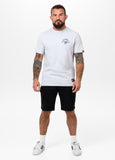 Men's T-Shirt SKULL SURF - White Blue