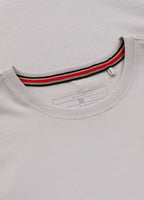 Men's T-Shirt Slim Fit MINIMAL - White Blue