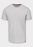 Men's T-Shirt Slim Fit MINIMAL - White Blue