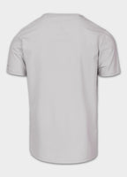 Men's T-Shirt Slim Fit MINIMAL - White Blue