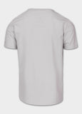 Men's T-Shirt Slim Fit MINIMAL - White Blue