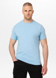 Men's Slim Fit T-Shirt MINIMAL - Light Blue