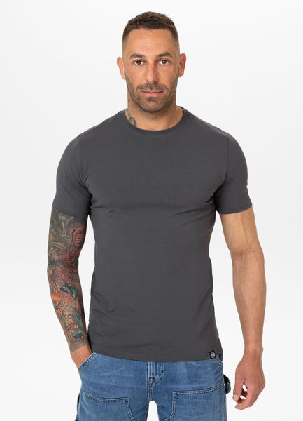 Herren T-Shirt Slim Fit MINIMAL - Graphit