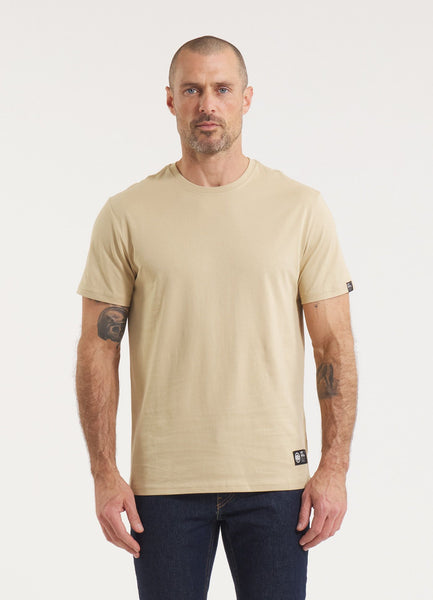 Men's Slim Fit T-Shirt NO LOGO - Sand
