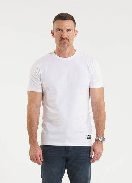 Men's Slim Fit T-Shirt NO LOGO - White