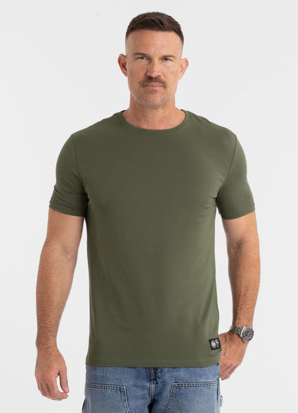 Men's Slim Fit T-Shirt NO LOGO - Olive Green