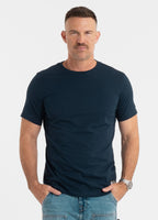 Men's Slim Fit T-Shirt NO LOGO - Dark Blue