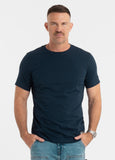 Men's Slim Fit T-Shirt NO LOGO - Dark Blue