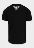 Herren T-Shirt Slim Fit OLDSCHOOL RAZOR - Schwarz