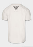 Men's Slim Fit T-Shirt OLDSCHOOL RAZOR - White