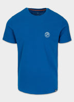 Men's Slim Fit T-Shirt SAN DIEGO CA SMALL LOGO - Royal Blue