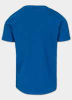 Men's Slim Fit T-Shirt SAN DIEGO CA SMALL LOGO - Royal Blue