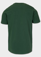 Men's Slim Fit T-Shirt SAN DIEGO CA SMALL LOGO - Bottle Green