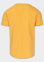 Men's T-Shirt Slim Fit SAN DIEGO CA SMALL LOGO - Yellow