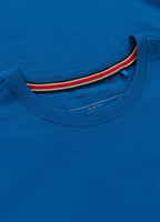 Men's Slim Fit T-Shirt SAN DIEGO CA SMALL LOGO - Royal Blue