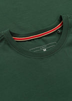 Men's Slim Fit T-Shirt SAN DIEGO CA SMALL LOGO - Bottle Green