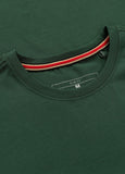 Men's Slim Fit T-Shirt SAN DIEGO CA SMALL LOGO - Bottle Green