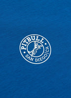 Men's Slim Fit T-Shirt SAN DIEGO CA SMALL LOGO - Royal Blue
