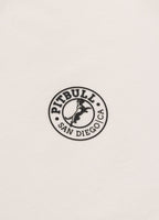 Men's slim fit t-shirt SAN DIEGO CA SMALL LOGO - Offwhite