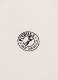 Men's slim fit t-shirt SAN DIEGO CA SMALL LOGO - Offwhite