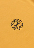 Men's T-Shirt Slim Fit SAN DIEGO CA SMALL LOGO - Yellow