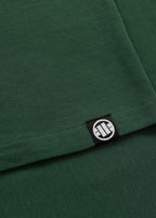 Men's Slim Fit T-Shirt SAN DIEGO CA SMALL LOGO - Bottle Green