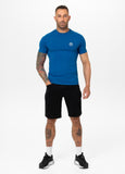 Men's Slim Fit T-Shirt SAN DIEGO CA SMALL LOGO - Royal Blue