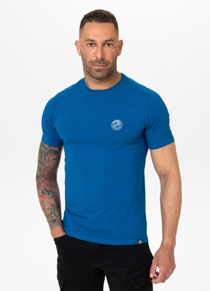 Men's Slim Fit T-Shirt SAN DIEGO CA SMALL LOGO - Royal Blue