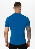 Men's Slim Fit T-Shirt SAN DIEGO CA SMALL LOGO - Royal Blue