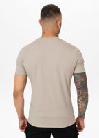 Men's T-Shirt Slim Fit USA CAL - Light Sand