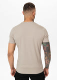 Men's T-Shirt Slim Fit USA CAL - Light Sand
