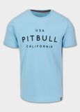 Men's Slim Fit USA CAL T-Shirt - Light Blue
