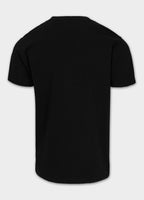 Herren T-Shirt Slim Fit USA CAL - Schwarz