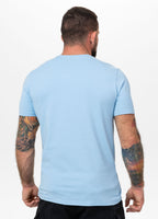 Men's Slim Fit USA CAL T-Shirt - Light Blue
