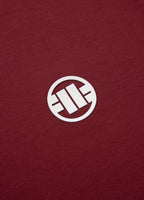Men's T-Shirt SMALL LOGO - Burgundy