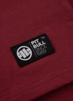 Men's T-Shirt SMALL LOGO - Burgundy